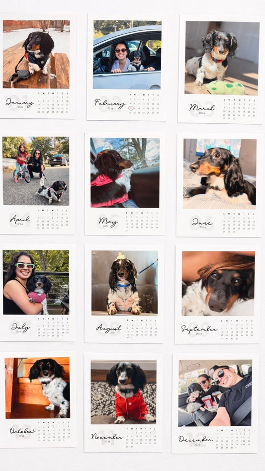 Magnetic Photo Calendar